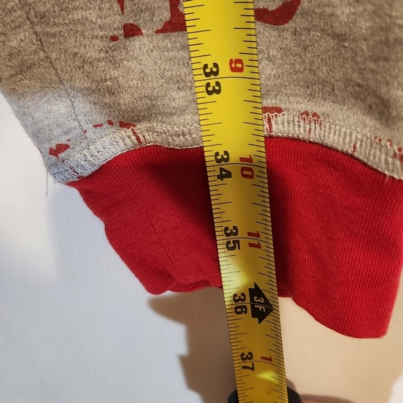 Mud Pie Red and Gray Pajama Bottoms. Size S Christmas Holiday. Cozy - Picture 6 of 7